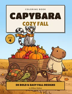 Capybara Cozy Fall — book cover