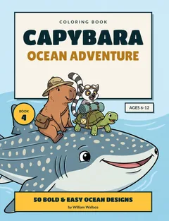 Capybara Ocean Adventure — book cover