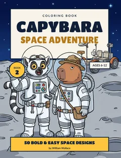 Capybara Space Adventure — book cover