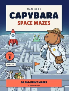 Capybara Space Mazes — book cover
